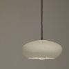 Bílé kovové závěsné světlo Kave Home Inda 30 cm -fv-interier-25