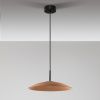 Hnědé skleněné závěsné LED světlo Nova Luce Polifemo 40 cm -fv-interier-25