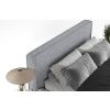 Šedá čalouněná dvoulůžková postel LOUNGE L 180 x 200 cm s úložným prostorem -fv-interier-25