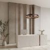 Hnědé kovové závěsné LED světlo Nova Luce Ormi 45 cm -fv-interier-25
