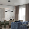 Černé kovové závěsné LED světlo Nova Luce Ormi 60 cm -fv-interier-25