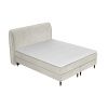 Světle béžová sametová postel boxspring OFFO 160 x 200 cm -fv-interier-25