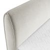 Světle béžová sametová postel boxspring OFFO 160 x 200 cm -fv-interier-25