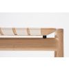 Bílá dubová lavice Klupa 160 cm s výpletem -fv-interier-25