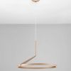 Hnědé kovové závěsné LED světlo Nova Luce Tilia 60 cm -fv-interier-25