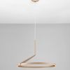 Hnědé kovové závěsné LED světlo Nova Luce Tilia 60 cm -fv-interier-25