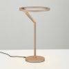 Hnědá kovová stolní LED lampa Nova Luce Tilia -fv-interier-25