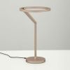 Hnědá kovová stolní LED lampa Nova Luce Tilia -fv-interier-25