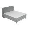 Šedá sametová postel boxspring OFFO 200 x 200 cm -fv-interier-25
