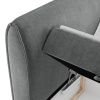 Šedá sametová postel boxspring ORGANIC 200 x 200 cm -fv-interier-25