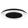 Černobílé kovové stropní LED světlo Nova Luce Epos 60 cm