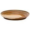 Hnědý keramický talíř Kave Home Nagoli 26,5 cm