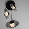 Kouřově šedé skleněné závěsné LED světlo Nova Luce Ballet 35 cm -fv-interier-25