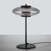 Kouřově šedá skleněná stolní LED lampa Nova Luce Ballet -fv-interier-25