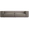 Šedá čalouněná čtyřmístná pohovka Cosmopolitan Design Arendal 244 cm