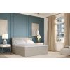 Světle béžová čalouněná postel boxspring SKYFALL 160 x 200 cm -fv-interier-25