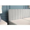 Šedobéžová čalouněná postel boxspring SKYFALL 200 x 200 cm -fv-interier-25