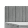 Šedá sametová dvoulůžková postel SWANKY 160 x 200 cm s úložným prostorem -fv-interier-25