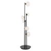 Skleněná stojací lampa Luva 140 cm