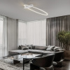 Bílé kovové stropní LED světlo Nova Luce Kiklos 64 cm -fv-interier-25
