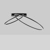 Černé kovové stropní LED světlo Nova Luce Kiklos 72 cm -fv-interier-25