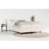 Bílá čalouněná postel boxspring KANAI 200 x 200 cm -fv-interier-25