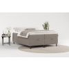 Hnědá čalouněná postel boxspring KANAI 200 x 200 cm -fv-interier-25