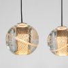 Zlaté skleněné závěsné LED světlo Nova Luce Licio 84 cm -fv-interier-25