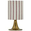 Zlatá kovová stolní lampa Tulip