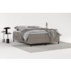 Hnědá čalouněná postel boxspring MALTE 200 x 200 cm -fv-interier-25