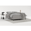 Šedá čalouněná postel boxspring MALTE 160 x 200 cm -fv-interier-25