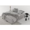 Šedá čalouněná postel boxspring MALTE 160 x 200 cm -fv-interier-25