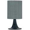 Zelená kovová stolní lampa Tulip