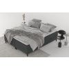 Antracitově šedá čalouněná postel boxspring MALTE 180 x 200 cm -fv-interier-25