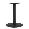 Černý bistro stolek Kave Home Esilda 90 cm