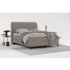 Hnědá čalouněná postel boxspring MELBA 200 x 200 cm -fv-interier-25