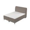 Hnědá čalouněná postel boxspring MELBA 200 x 200 cm -fv-interier-25