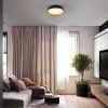 Černé kovové stropní LED světlo Nova Luce Sigi 45 cm -fv-interier-25