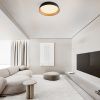 Černé kovové stropní LED světlo Nova Luce Sigi 60 cm  -fv-interier-25