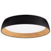 Černé kovové stropní LED světlo Nova Luce Sigi 60 cm