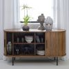 Tmavá dubová komoda Unique Furniture Nola 180 x 45 cm -fv-interier-25