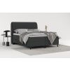 Antracitově šedá čalouněná postel boxspring MELBA 160 x 200 cm -fv-interier-25
