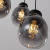 Kouřově šedé skleněné závěsné světlo Nova Luce Blacu 42 cm -fv-interier-25