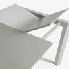 Šedý porcelánový rozkládací jídelní stůl Kave Home Axis 140/200 x 90 cm -fv-interier-25
