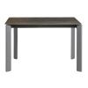Šedý keramický rozkládací jídelní stůl Kave Home Axis V. 120/180 x 80 cm