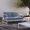 Modro-bílá zahradní pohovka Kave Home Comova 152 cm -fv-interier-25