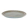 Šedohnědý talíř Kave Home Coval 28 cm
