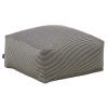 Modro-bílý puf Kave Home Famara 60 x 60 cm