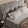Šedobéžová sametová postel boxspring SINAI 180 x 200 cm -fv-interier-25