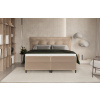 Béžová sametová postel boxspring SINAI 160 x 200 -fv-interier-25